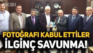 Nureddin Nebati'nin FETÖ fotoğrafını eski Zaman yazarı Hüseyin Gülerce savundu!