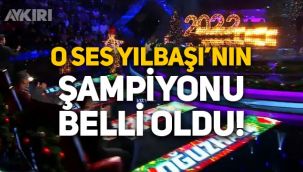O Ses Türkiye yılbaşı bölümünün şampiyonu belli oldu! O Ses Yılbaşı kimler var?