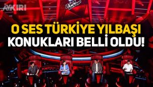 O Ses Türkiye yılbaşında kimler var? O Ses Türkiye yılbaşı 2022'de kimler şarkı söyleyecek! O Ses Türkiye Yılbaşı konukları belli oldu