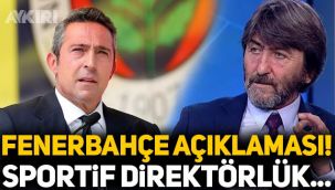 Rıdvan Dilmen'den Fenerbahçe açıklaması: Sportif direktörlük...