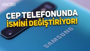 Samsung, cep telefonunda ismini değiştiriyor!