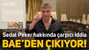 Sedat Peker hakkında çarpıcı iddia: Birleşik Arap Emirlikleri'nden (BAE) çıkıyor!