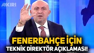 Sinan Engin'den Fenerbahçe için teknik direktör iddiası: İki taraftan da duydum