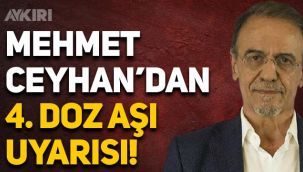 Sinovac olanlar dikkat! Mehmet Ceyhan'dan 4. doz aşı açıklaması