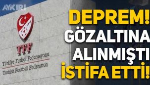 TFF'de deprem! Gözaltına alınan Temsilciler Kurulu Başkan Yardımcısı Kerim Altıay istifa etti