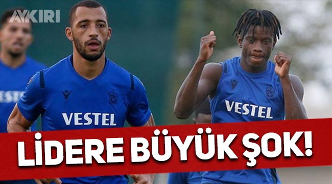 Trabzonspor'a 2 büyük şok: Vitor Hugo ve Edgar Le'den kötü haber!