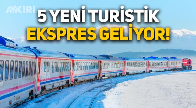 Tren seyahati yapacaklar dikkat: TCDD, Doğu Ekspresi'nin ardından 5 yeni turistik ekspres başlatıyor!
