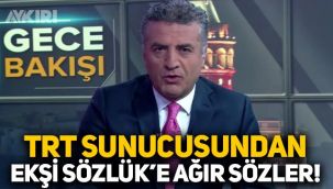 TRT Haber sunucusu Fuat Kozluklu'dan canlı yayında Ekşi Sözlük'e ağır sözler: 