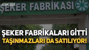 Türkiye Şeker Fabrikaları'na ait 4 fabrikanın taşınmazları satıldı!