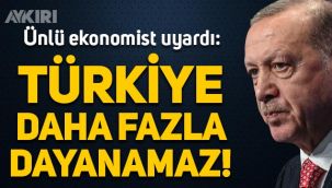 Ünlü ekonomist uyardı: Türkiye kur krizine daha fazla dayanamaz, acilen faiz artışı yapılmalı