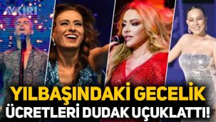 Ünlü isimlerin yılbaşı gecesi alacakları ücret dudak uçuklattı! İşte ünlülerin yıllbaşı programı
