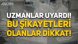 Uzmanlar uyardı: Omicron için nezle, baş ağrısı veya yorgunluk uyarısı!