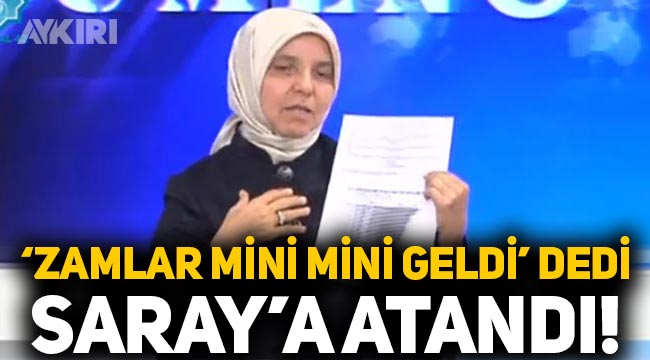 "Zamlar mini mini geldi" diyen Hüsnüye Erdoğan'a Cumhurbaşkanlığı'nda görev verildi