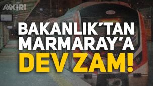 2022 zamları yağmur gibi geliyor! Marmaray'a dev zam!