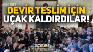 Adalet Bakanlığı'ndaki devir teslim için özel uçak kaldırdılar: Gaziantep'ten Ankara'ya protokol akını