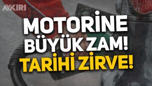Akaryakıtta tarihi zirve: Motorine büyük zam geliyor!
