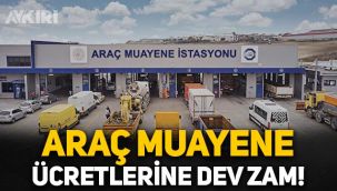 Araba sahipleri dikkat: Araç muayene ücretlerine büyük zam geldi! İşte 2022 yılı araç muayene ücretleri