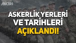 Askerlik yerleri açıklandı! e-Devlet askerlik yeri sorgulama ekranı, bedelli askerlik yeri ve tarihi nasıl sorgulanır