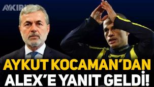 Aykut Kocaman'dan Alex de Souza'ya yanıt geldi!