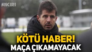 Başakşehir'e Emre Belözoğlu'ndan kötü haber: Maça çıkamayacak