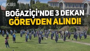 Boğaziçi Üniversitesi'nde 3 dekan görevden alındı, Rektör Naci İnci'den açıklama!
