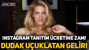 Burcu Esmersoy, Instagram reklam ücretine zam yaptı: 15 saniyede dudak uçuklatan gelir!