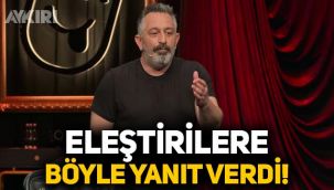 Cem Yılmaz, Diamond Elite Platinum Plus gösterisine gelen eleştirilere yanıt verdi: 