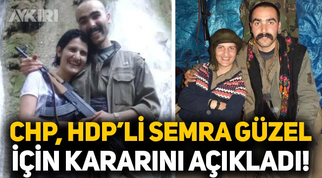 CHP'den HDP'li Semra Güzel hakkında açıklama: Dokunulmazlığının kaldırılmasına "Evet" diyeceğiz