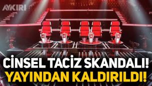 Cinsel taciz iddiası: O Ses Hollanda yayından kaldırıldı