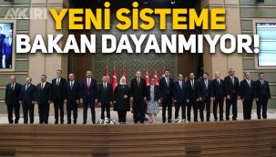 Cumhurbaşkanlığı sisteminde değişen bakanların sayısı dikkat çekti