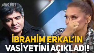 Demet Akalın, İbrahim Erkal'ın vasiyetini açıkladı! Canlı yayında gözyaşlarını tutamadı