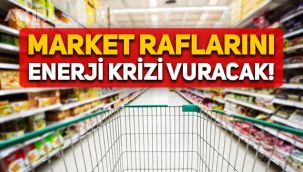 Doğalgaz krizi market raflarını vuracak: Gıda fiyatları artacak!
