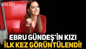 Ebru Gündeş'in gözlerden uzak tuttuğu kızı Alara ortaya çıktı, ilk kez görüntülendi!