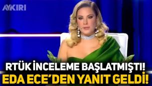 Eda Ece'den RTÜK'e 