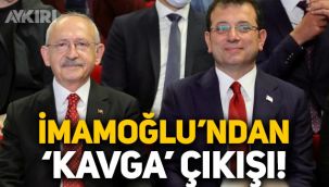 Ekrem İmamoğlu'ndan 'Kemal Kılıçdaroğlu ile kavga' çıkışı