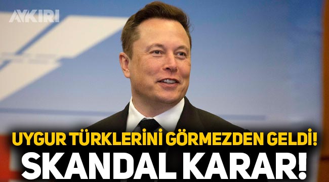 Elon Musk, Uygur Türklerini görmezden geldi: Doğu Türkistan'da "Tesla Showroomu" açtı