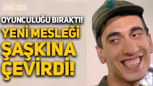 Emret Komutanım'ın Naci Tosun'u Mehmet Kurt'un yeni mesleği şaşkına çevirdi! Oyunculuğu bıraktı