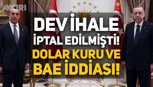 Erdoğan, Koç Holding'in kazandığı ihaleyi neden iptal etti? Dolar kuru ve BAE iddiası
