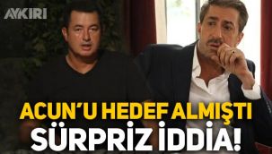 Erkan Petekkaya, Kırmızı Oda dizisine geri dönüyor iddiası: Acun Ilıcalı'ya sert sözler söylemişti
