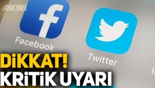 Facebook ve Twitter için kritik uyarı: Çin verileri topluyormuş