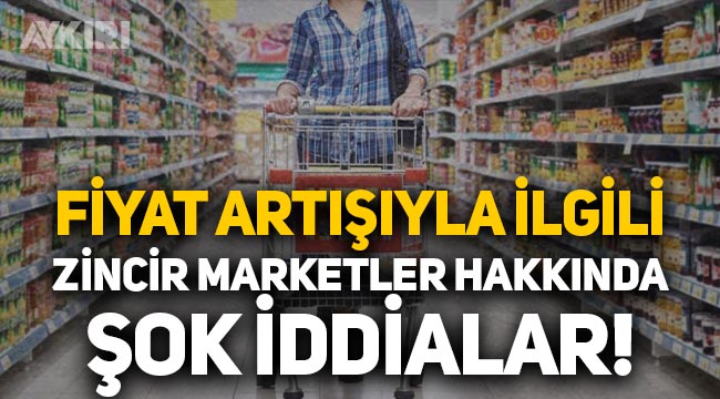 Fahiş fiyat artışıyla ilgili zincir marketler hakkında şok iddialar: Rekabet Kurumu Başkanı tek tek anlattı