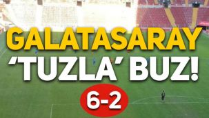 Galatasaray'a soğuk duş: Hazırlık maçında Tuzlaspor'a 6-2 mağlup oldu