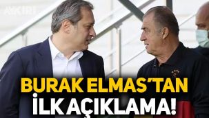 Galatasaray'da Fatih Terim ayrılığı sonrası Burak Elmas'tan ilk açıklama