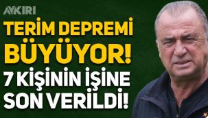 Galatasaray'da Fatih Terim'in ardından 7 isim takımdan ayrıldı!