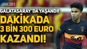 Galatasaray'ın gönderdiği Gustavo Assuncao, dakikada 3 bin 300 Euro kazandı!