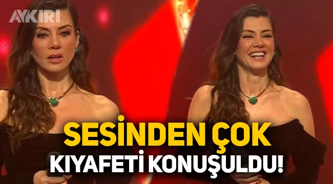 Gökçe Bahadır'ın kıyafeti gündem oldu! O Ses Yılbaşı'nda Gökçe Bahadır