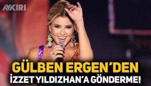 Gülben Ergen'den İzzet Yıldızhan'ın kıyafet sözlerine gönderme