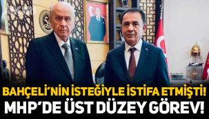 Hamit Kocabey'e MHP'de üst düzey görev: Devlet Bahçeli'nin isteğiyle HSK'dan istifa etmişti