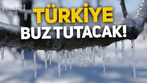 Hava durumuna dikkat: Türkiye 1 hafta boyunca buz tutacak!