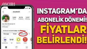 Instagram'a yeni özellik: Ücretli abonelik geliyor! İşte Instagram Abonelik ücretleri